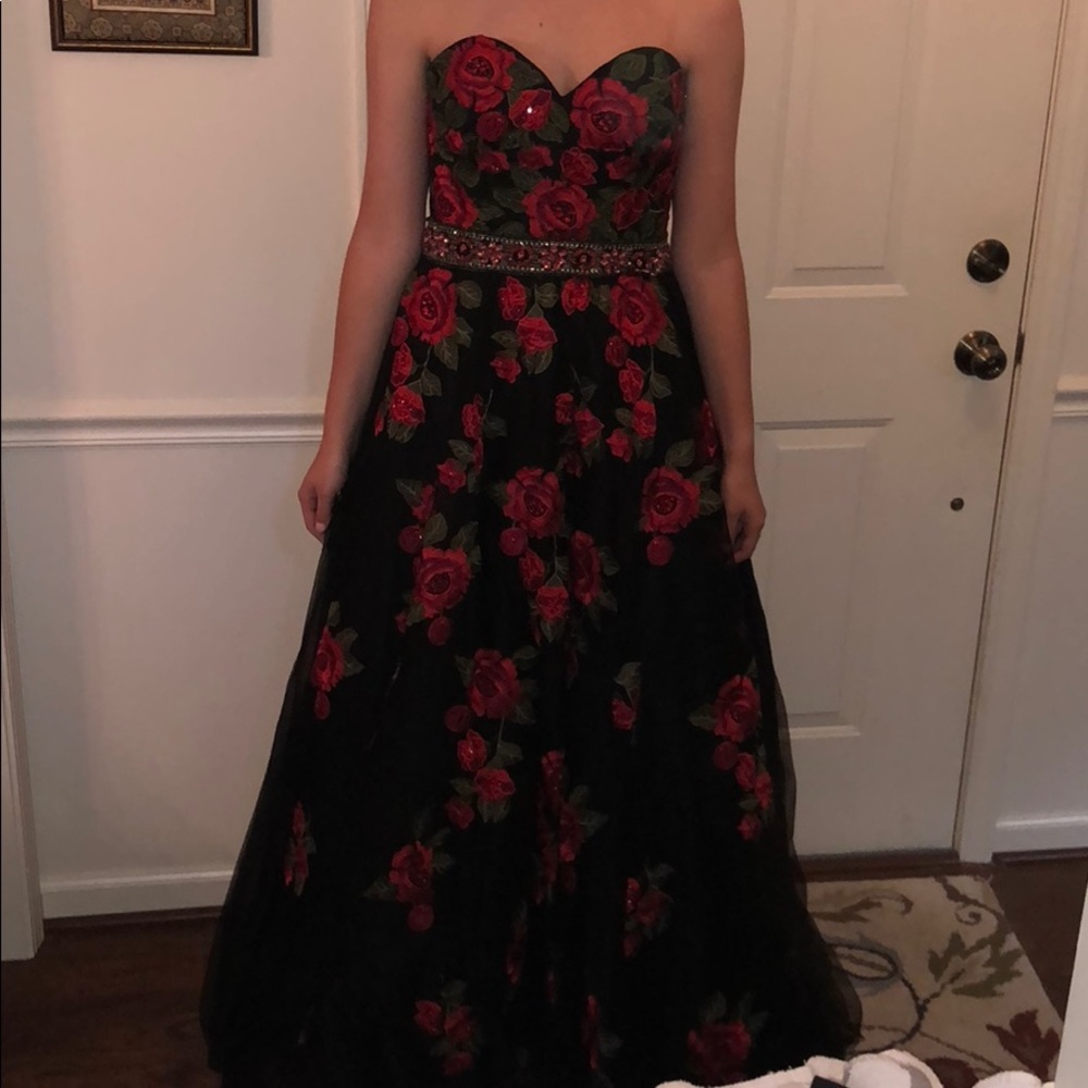 Jovani Rose prom dress
